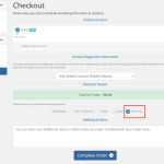 Free trial checkout
