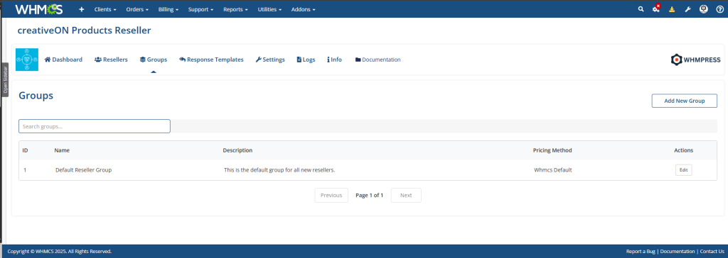 Product Reseller Groups